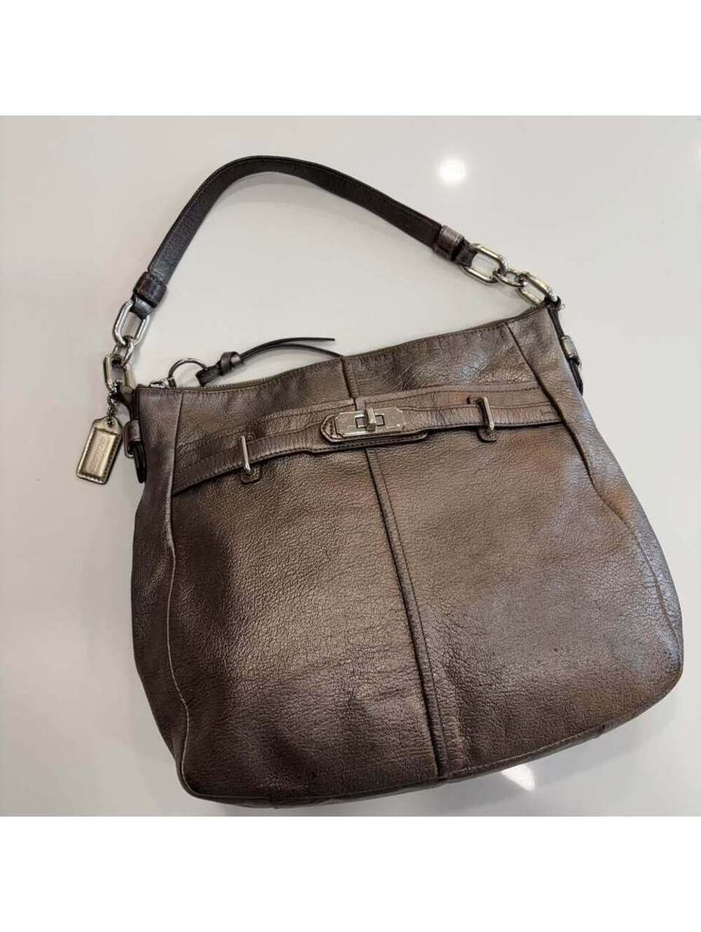 Coach Style 18211 Chelsea Ashlyn Pewter Hobo Bag